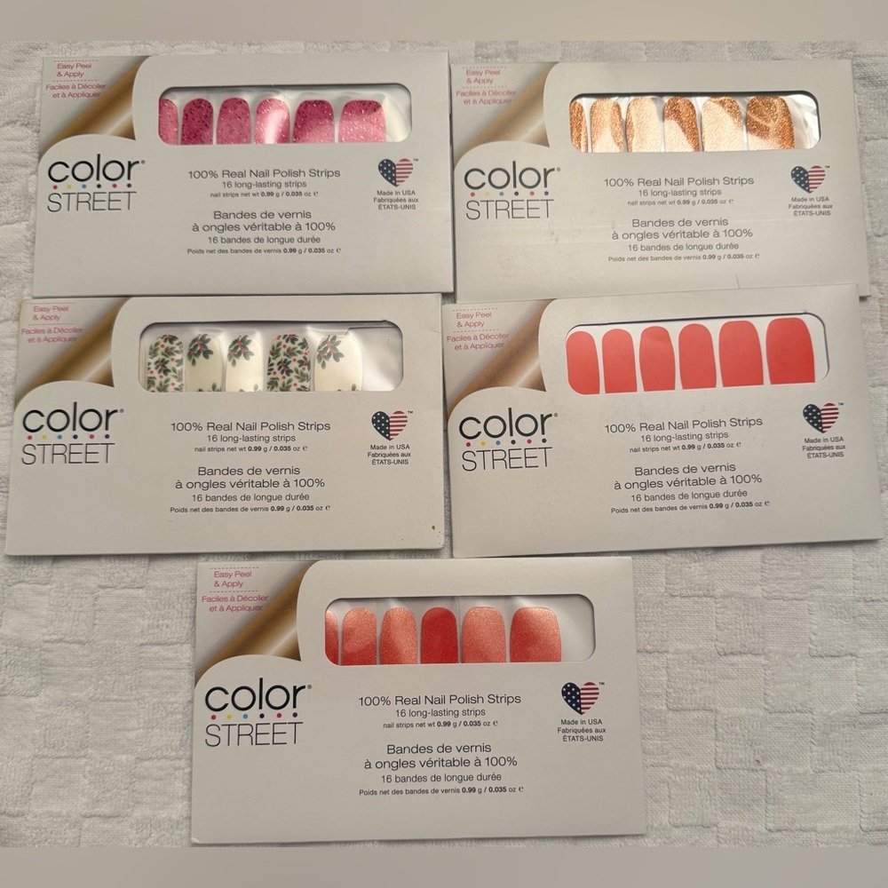Color Street 100% Real Nail Polish Strips Set, BRAND NEW